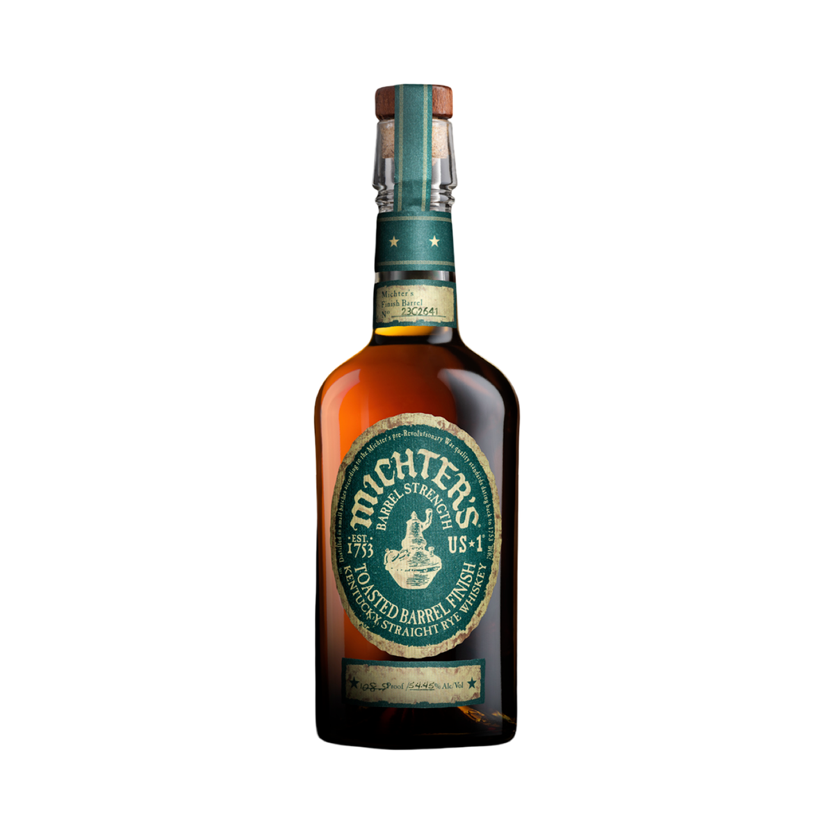 Michter’s Barrel Strength US1 Toasted Barrel Finish Rye 750ml 2026 Release