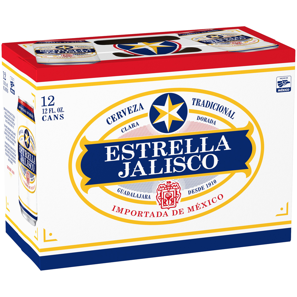 Estrella Jalisco Beer 12-Oz Bottles 12-Pack