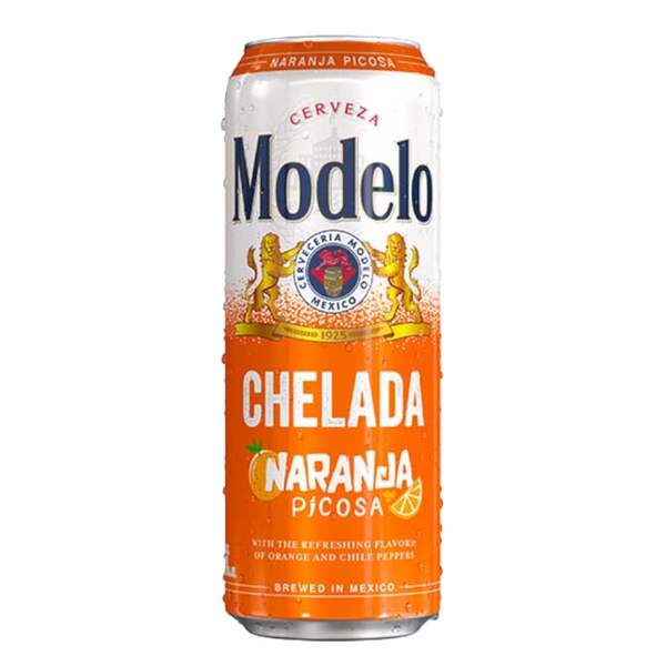 MODELO CHELADA NARANJA 24OZ CAN