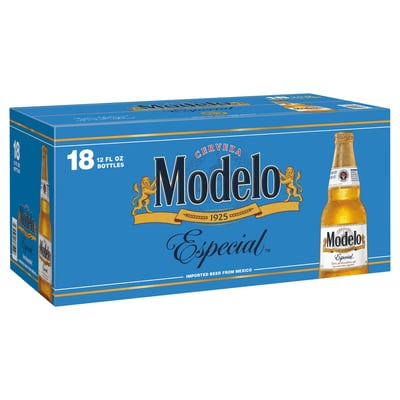 MODELO ESPECIAL 12 OZ 18 PACK BOTTLES