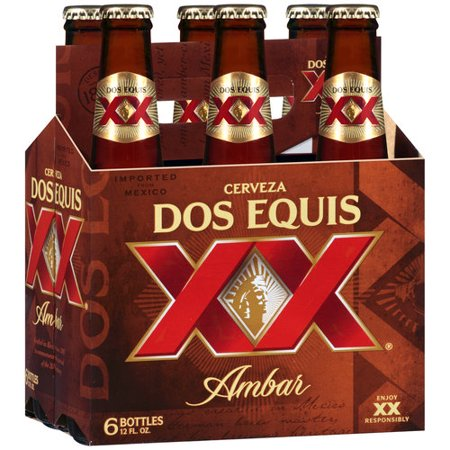 Dos Equis Amber Beer 12-Oz 6-Pack Bottles