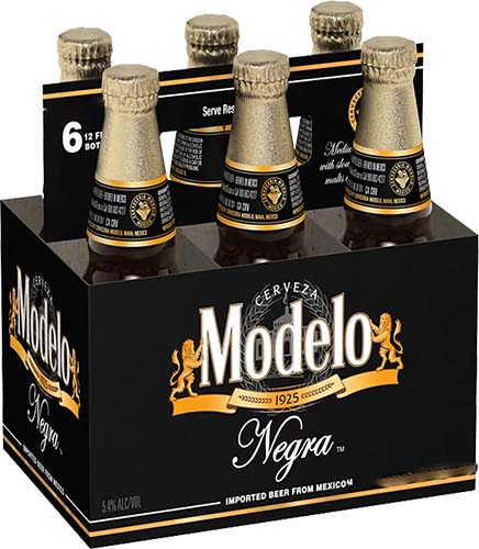 MODELO NEGRA 12OZ 6 PACK BOTTLES