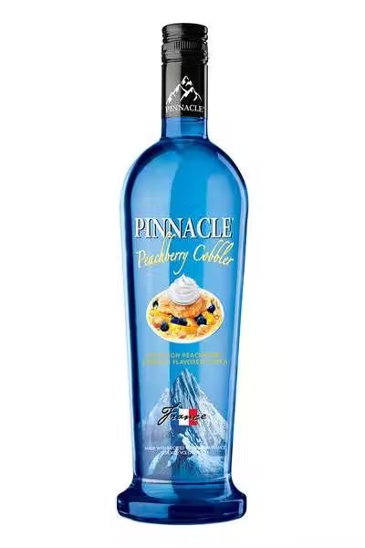 Pinnacle Peachberry Cobbler Flavored Vodka 1Lt