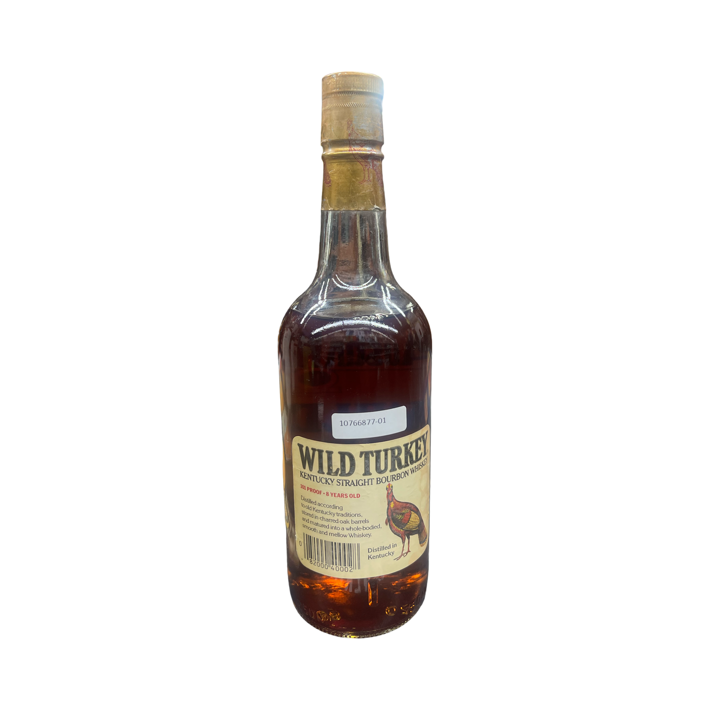 1988 Wild Turkey 8 Year Old Kentucky Straight Bourbon Whiskey 750ml