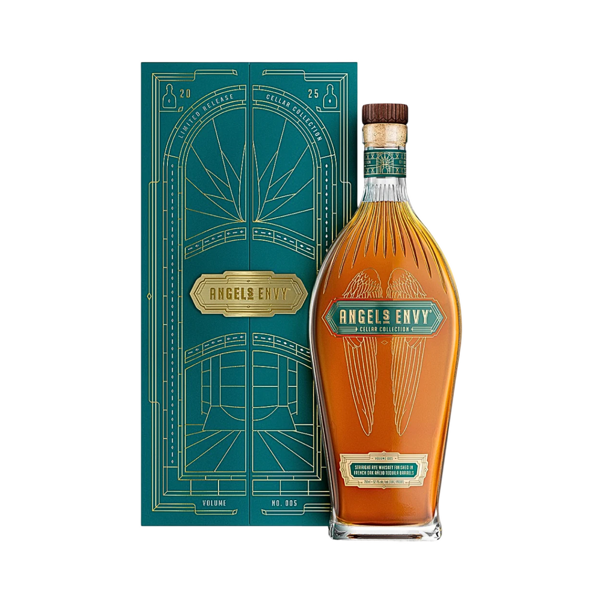 Angel's Envy Cellar Collection Volume 5 Tequila Cask Finished Limited Edition Straight Rye Whiskey