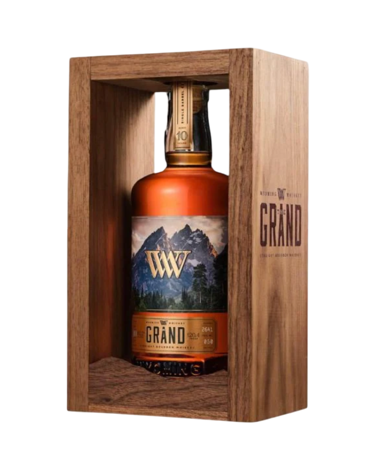 Wyoming The Grand Barrel No.2641 10 Year Old Straight Bourbon Whiskey