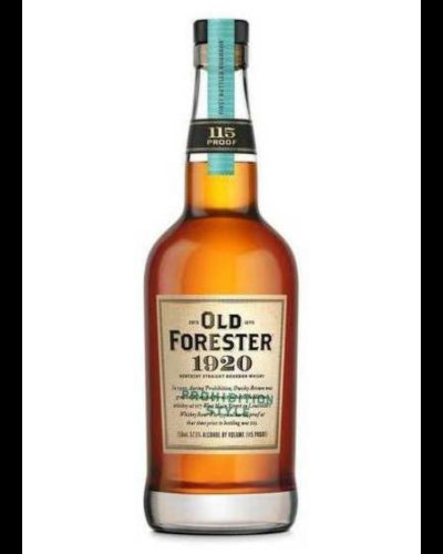 1920 Old Forester Prohibition Style Kentucky Straight Bourbon Whiskey 750ml