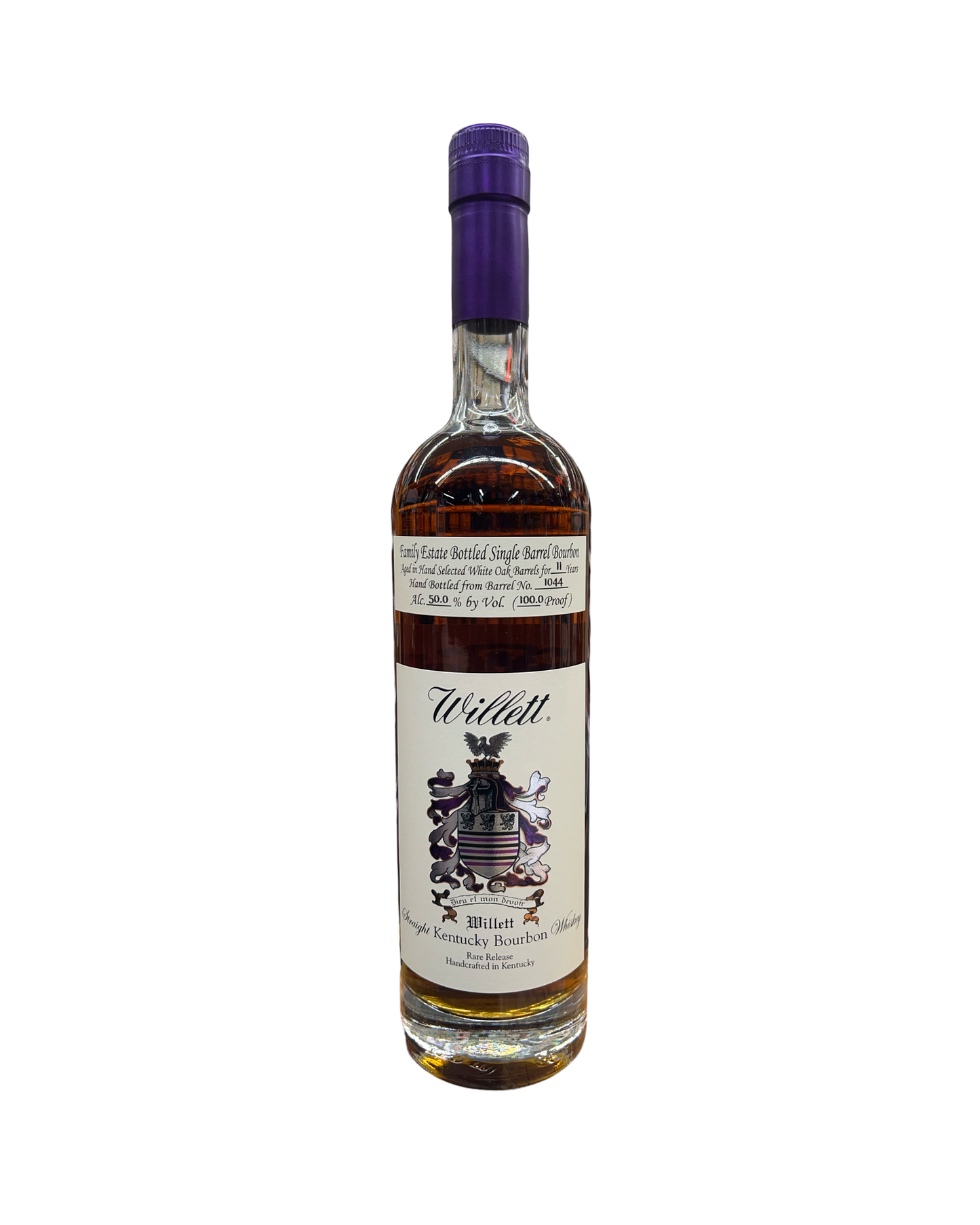 Willett Family Estate Bottled Single Barrel 11 Year Old Barrel No. 1044 Sip Happens Kentucky Straight Bourbon Whiskey