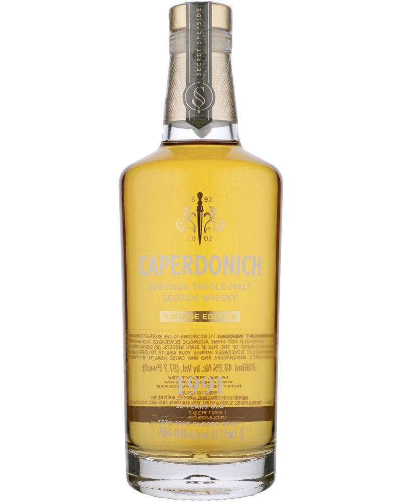 1991 Caperdonich 32 Year Old Single Malt Scotch Whiskey 700ml