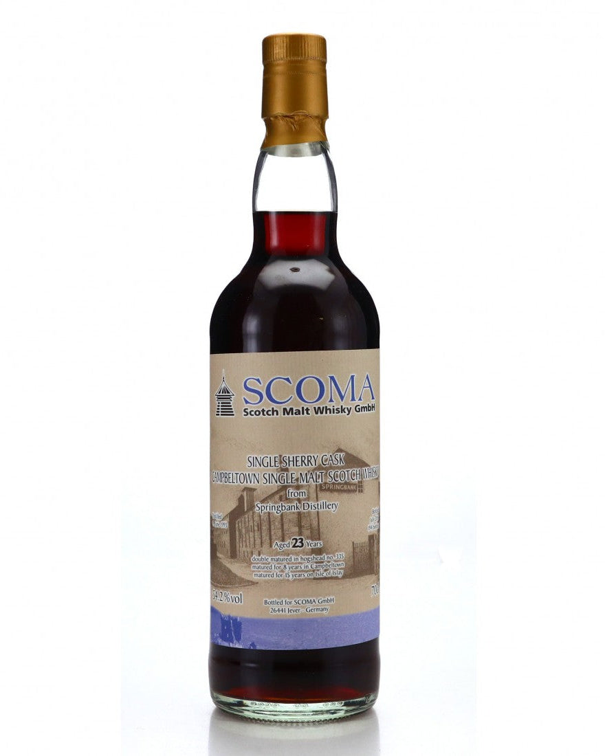 1993 Springbank Scoma Single Sherry Cask 23 Year Old Single Malt Scotch Whisky