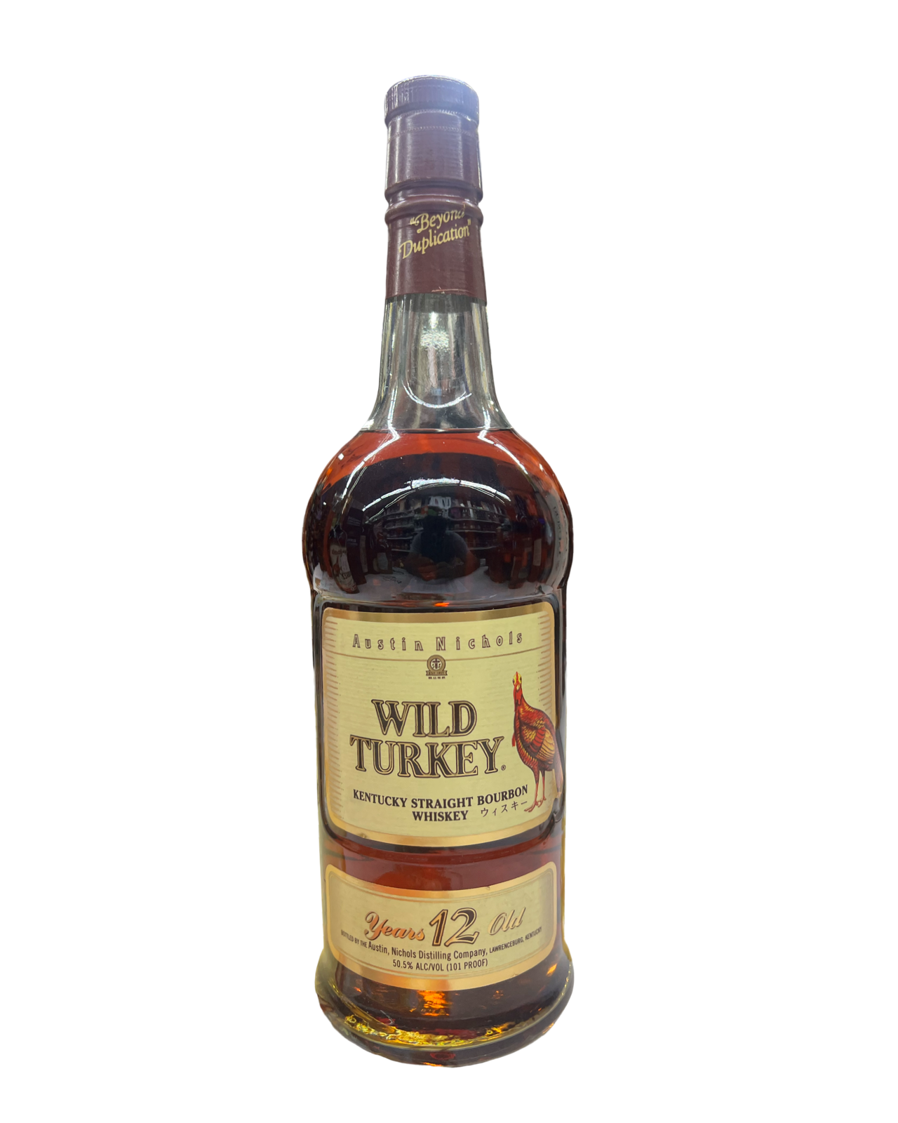 1994 Wild Turkey 12 Year Old Split Label Kentucky Straight Bourbon Whiskey 750ml