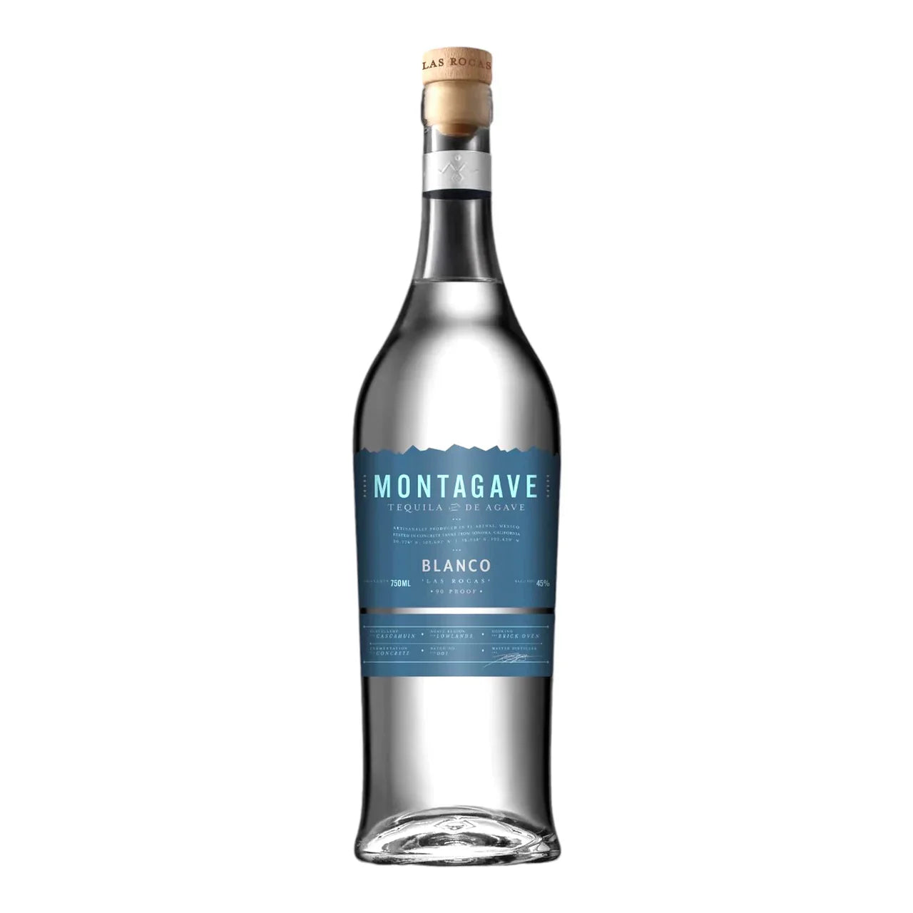 Montagave Las Rocas Blanco Tequila 750ml