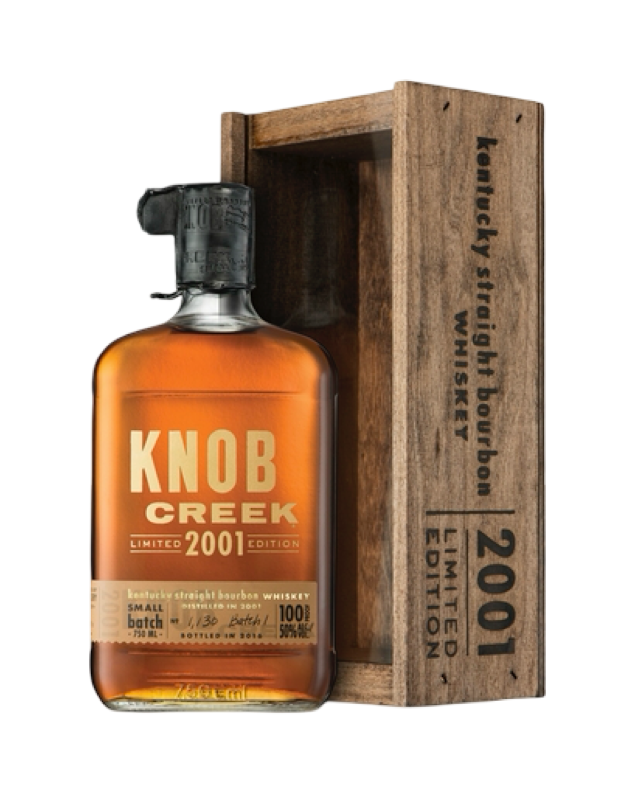 Knob Creek Small Batch 2001 Limited Edition Straight Bourbon Whiskey 750ml