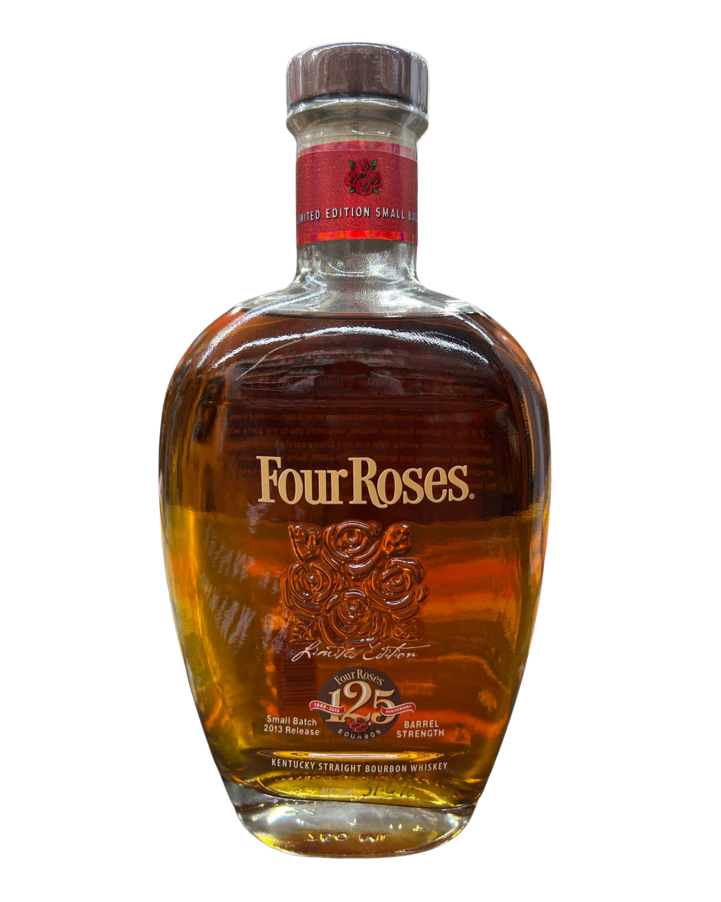 2013 Four Roses 125th Anniversary Limited Edition Small Batch Barrel Strength Kentucky Straight Bourbon Whiskey 750ml