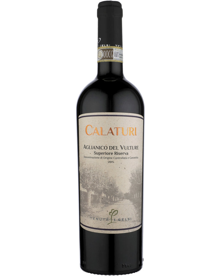 2015 Tenuta I Gelsi Calaturi Aglianico del Vulture Superiore Riserva DOCG 750ml