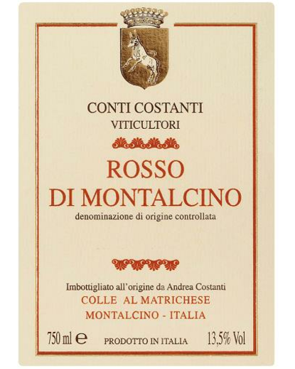 2021 Conti Costanti Rosso di Montalcino 750ml