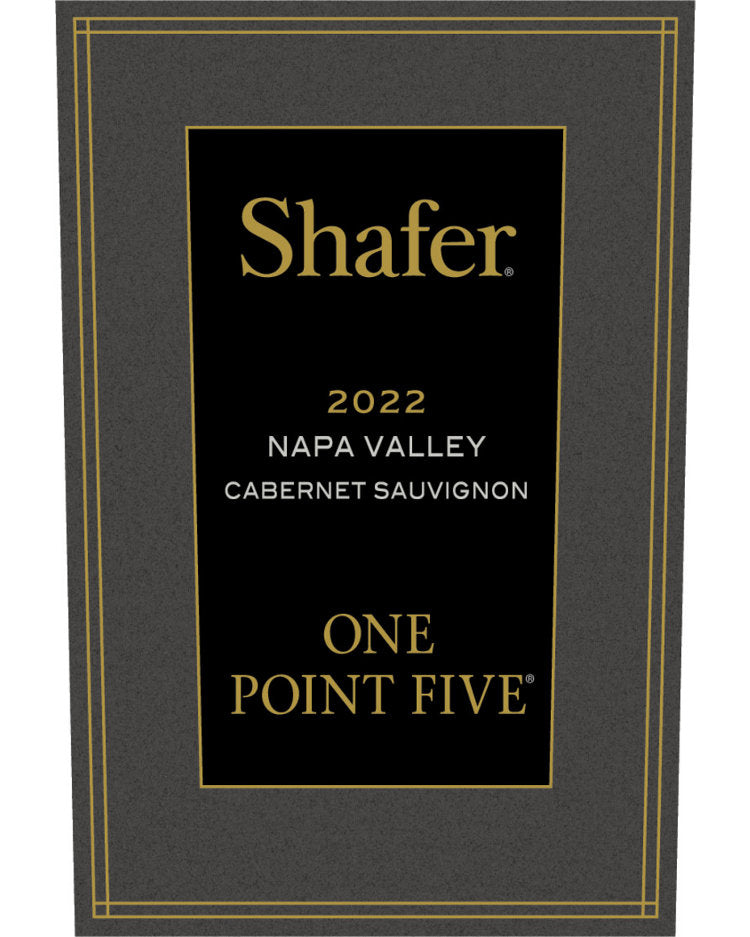 2022 Shafer Vineyards One Point Five Stags Leap District Cabernet Sauvignon 1.5Lt