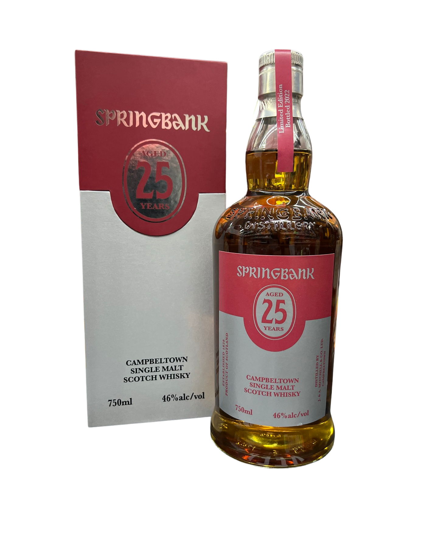 2022 Springbank 25 Year Old Single Malt Scotch Whisky