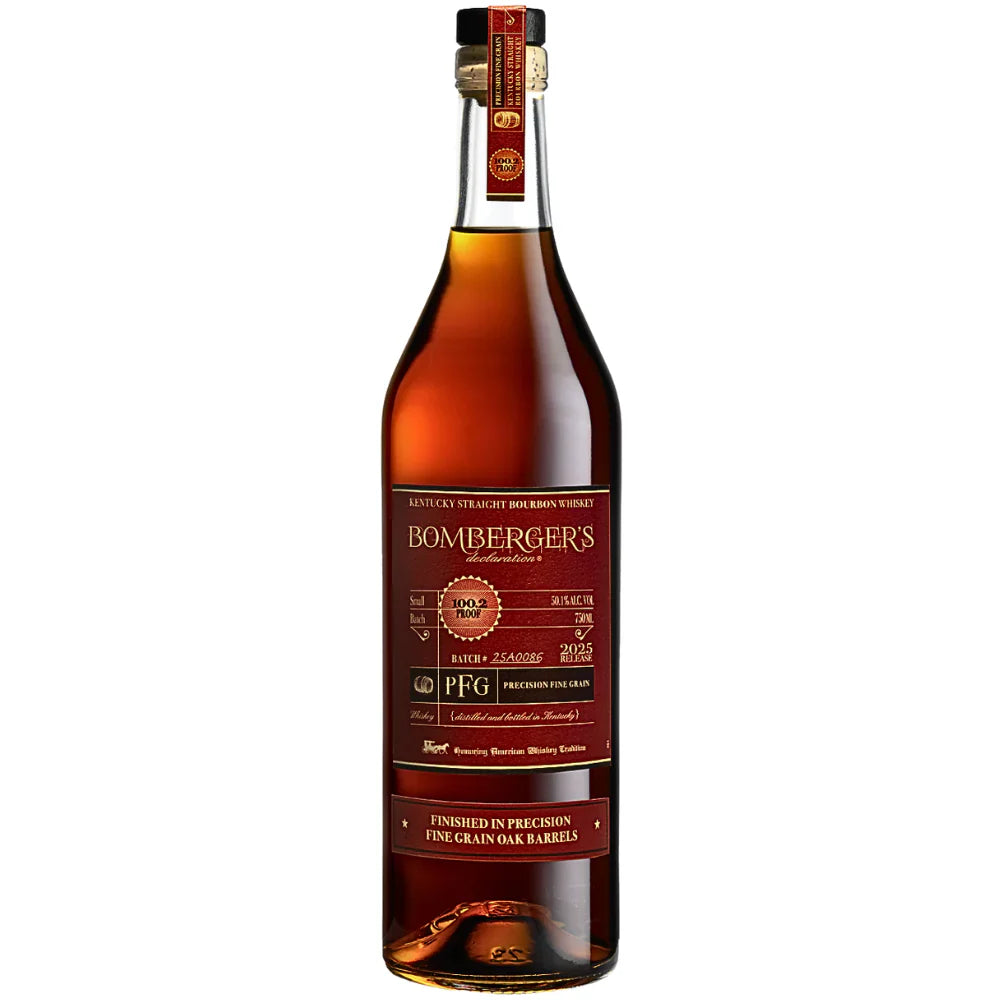 2025 Bomberger's Declaration PFG Precision Fine Grain Kentucky Straight Bourbon Whiskey 750ml