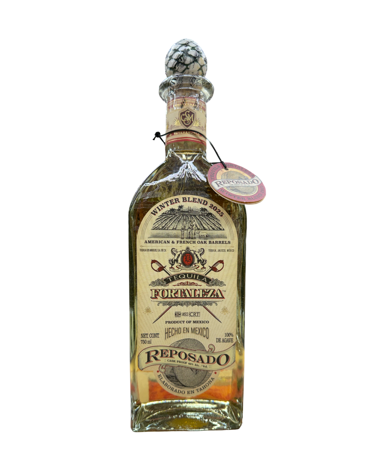 2025 Fortaleza Los Abuelos Winter Blend Reposado Tequila 750ml