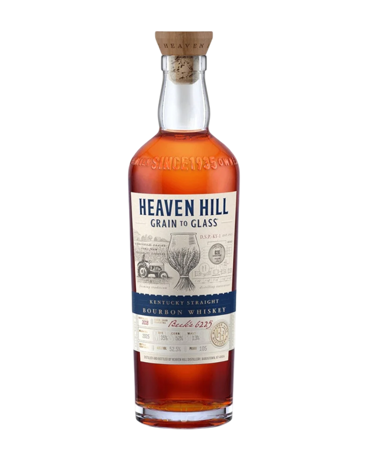 2025 Heaven Hill Grain to Glass Straight Bourbon Whiskey