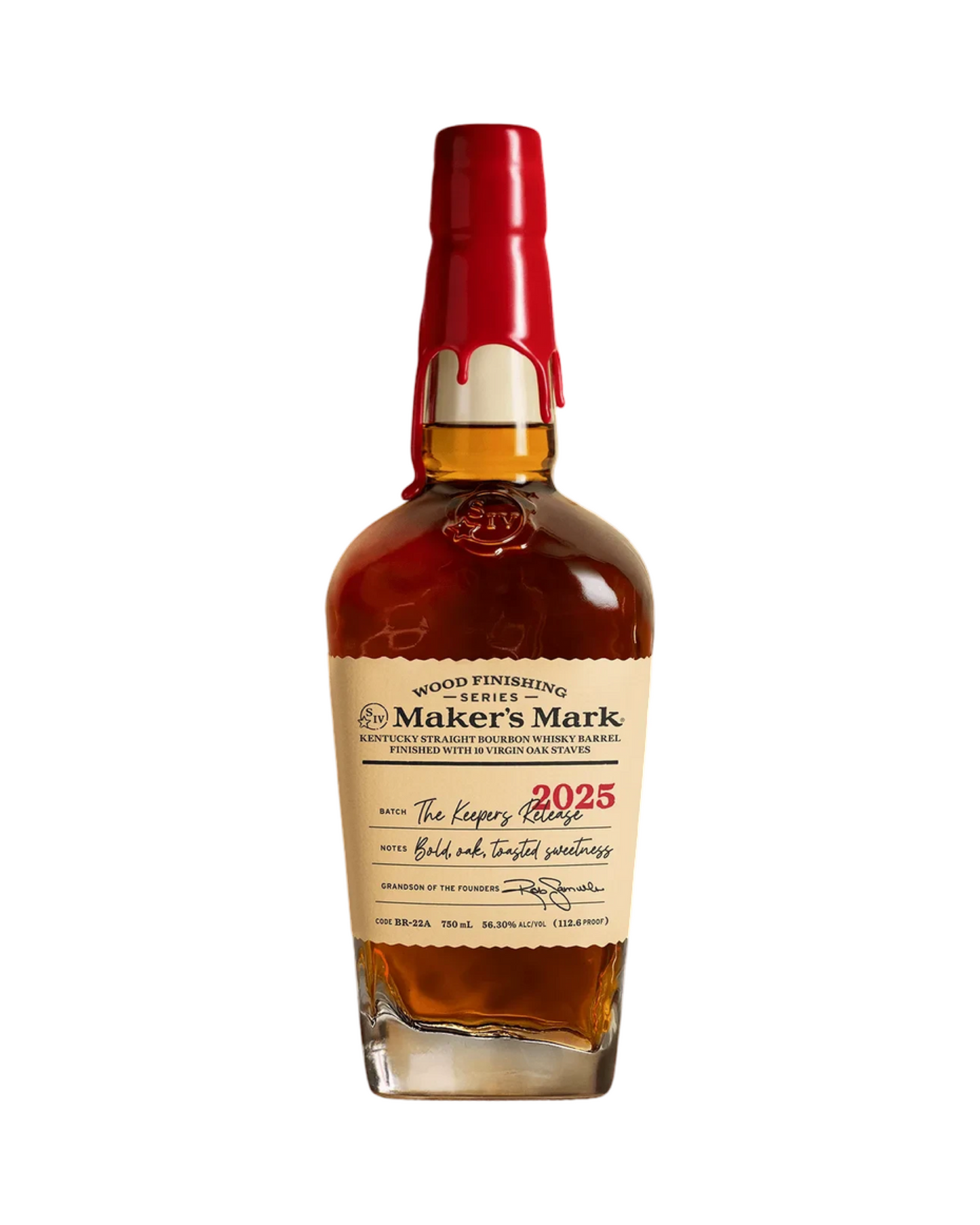 2025 Maker's Mark The Keeper's Release Wood Finishing Series Limited Release Kentucky Straight Bourbon Whiskey