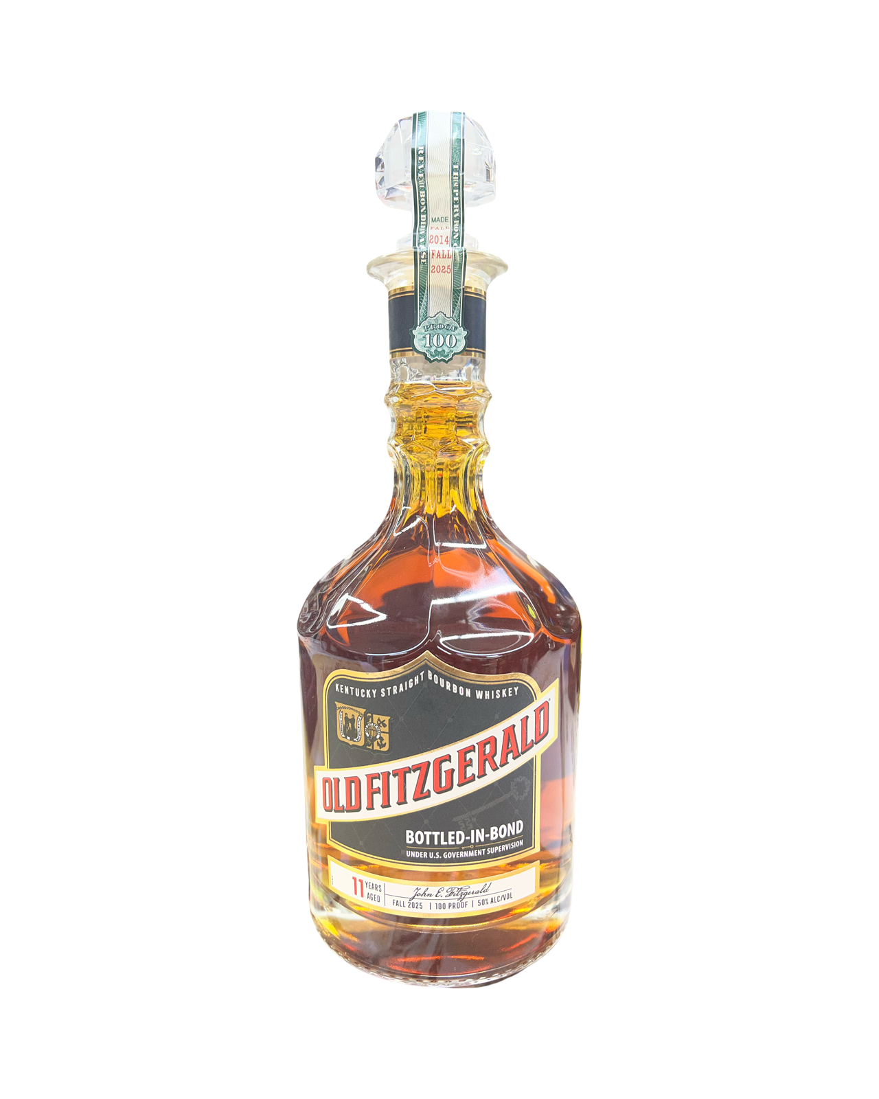 2025 Old Fitzgerald Bottled in Bond 11 Year Old Kentucky Straight Bourbon Whiskey