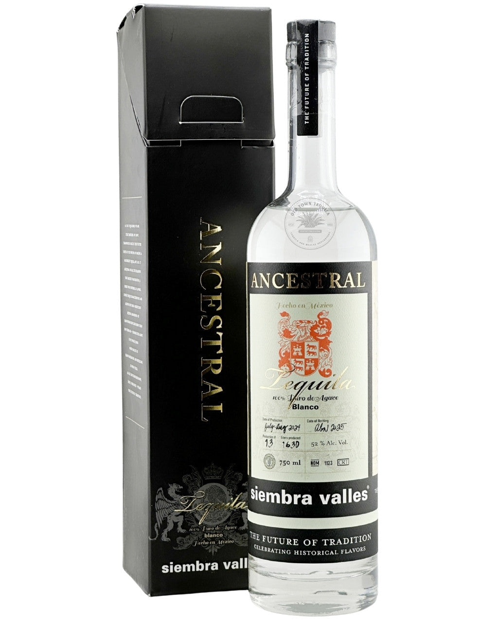 2025 Siembra Valles Ancestral Blanco Tequila 750ml