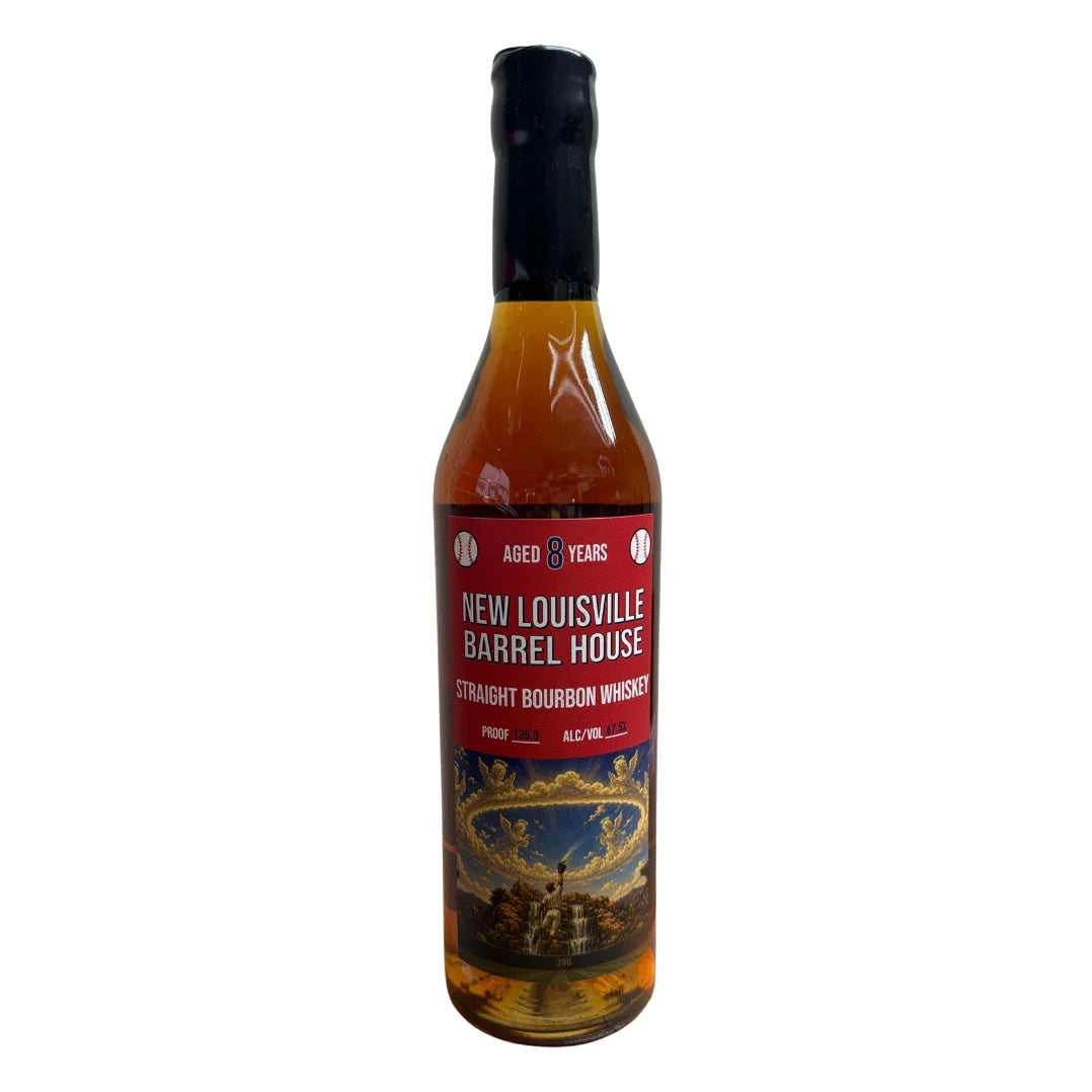 New Louisville 8 Year "Holy Hitter" Bourbon Whiskey 750ml 135 Proof Barrel #KY262
