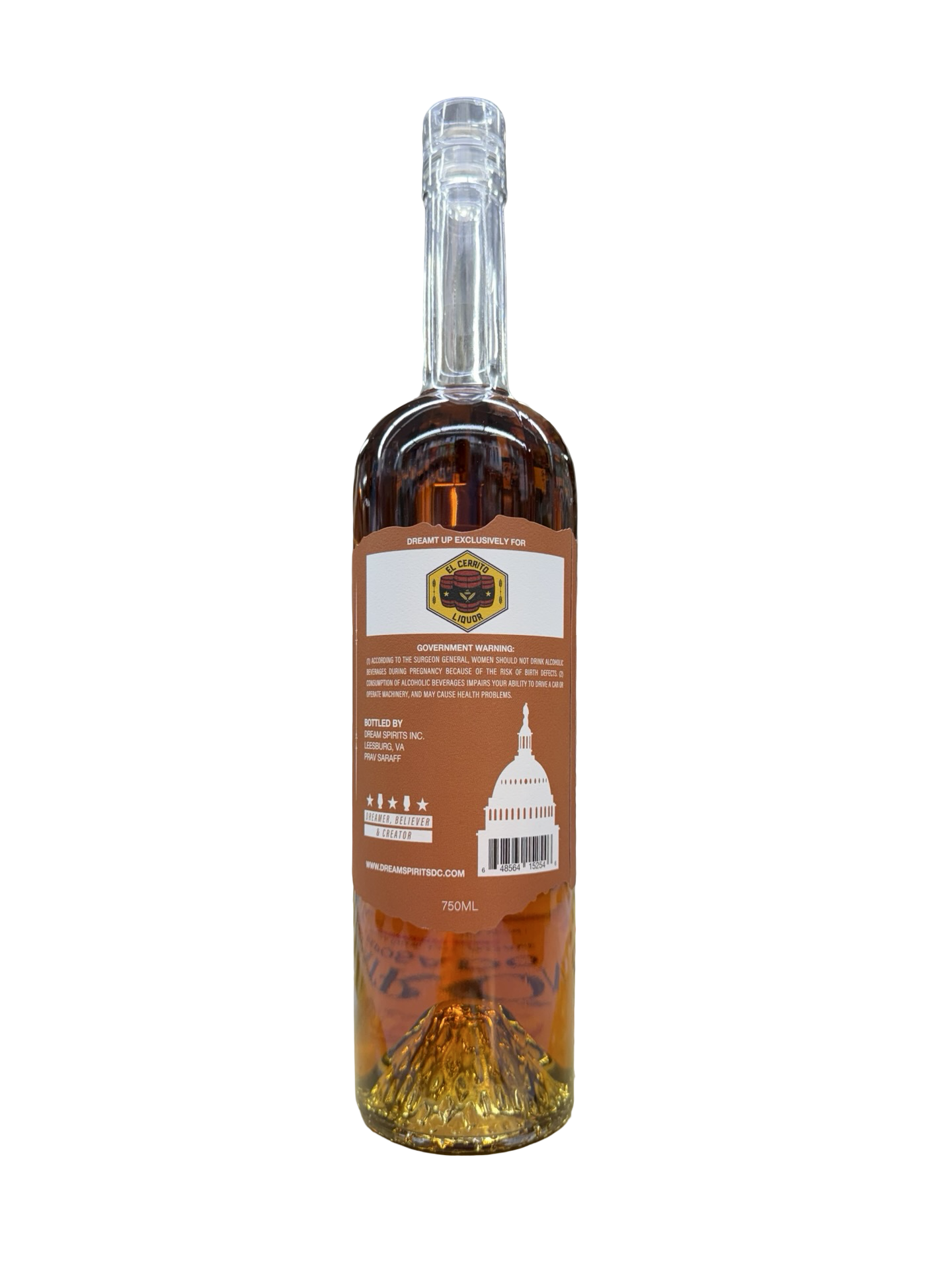 Dream Spirits Wheated Single Barrel Cask Strength Bourbon Barrel #708 9 Years Old 57.8% ABV (115.6 Proof)