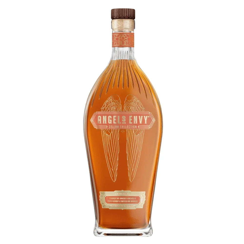 Angel's Envy Cellar Collection 2026 Peach Brandy Cask Finished Rye