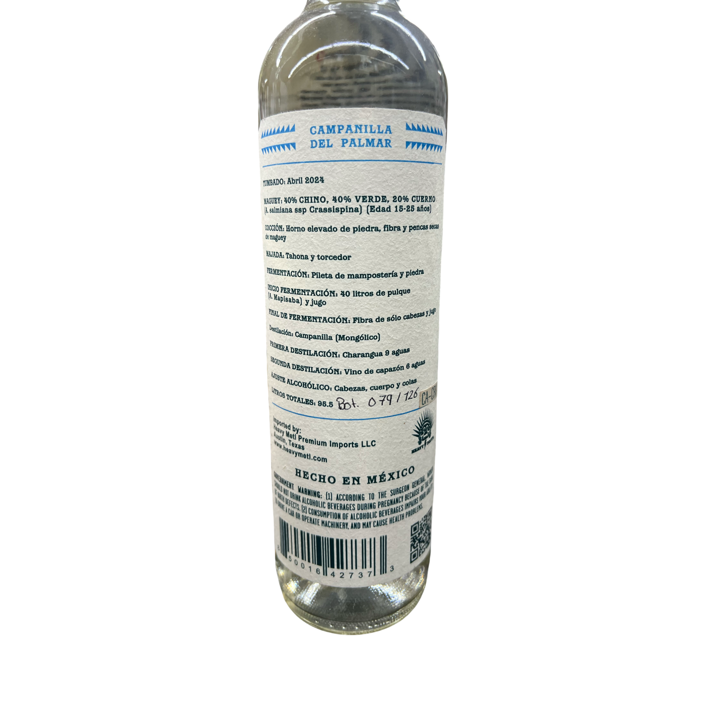 Campanilla Del Palmar Ensamble Chino Cuerno y Verde Maria de la Luz Martinez Mezcal