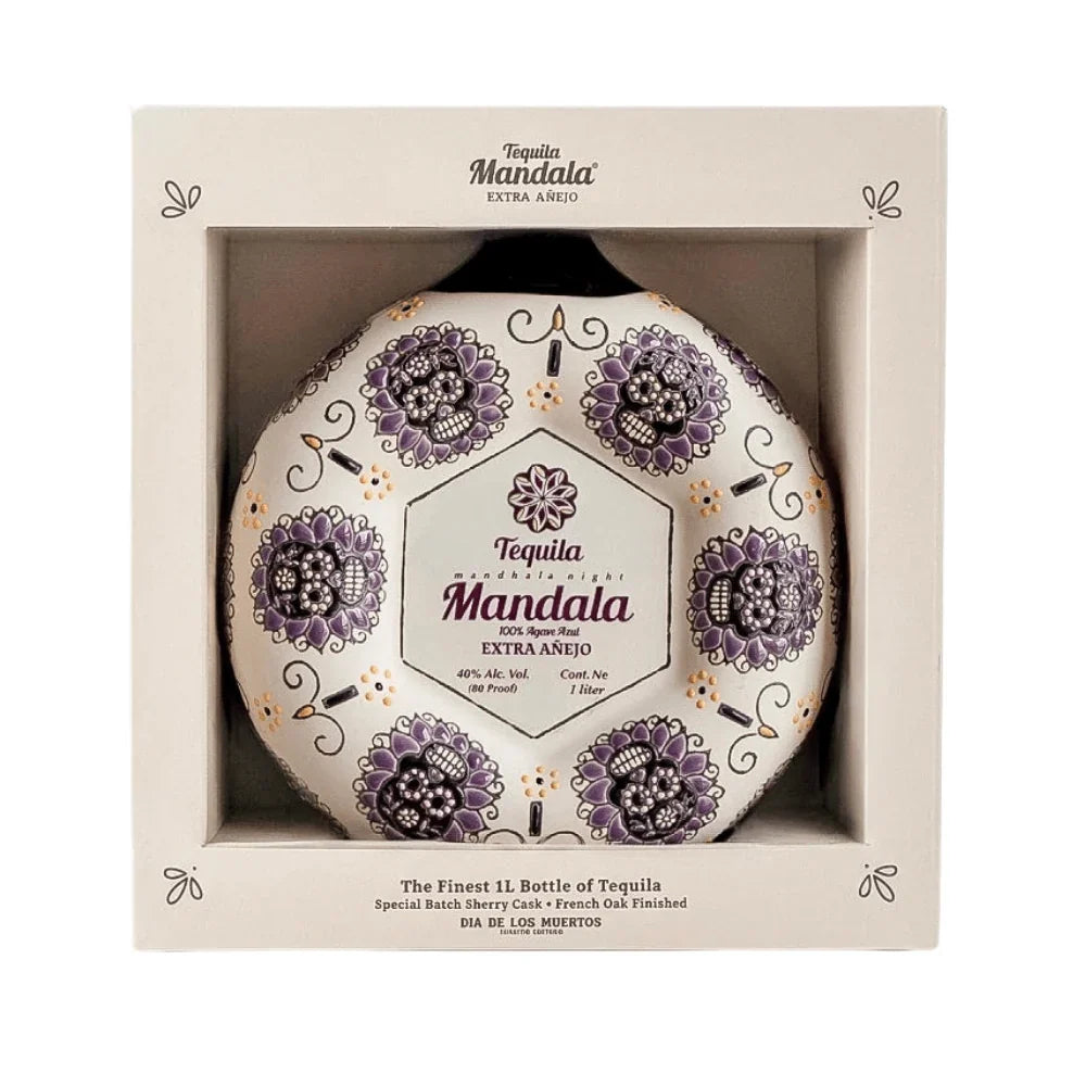 Mandala Tequila Extra Anejo Dia De Los Muertos "Guardians of Time" 2026 Limited Edition
