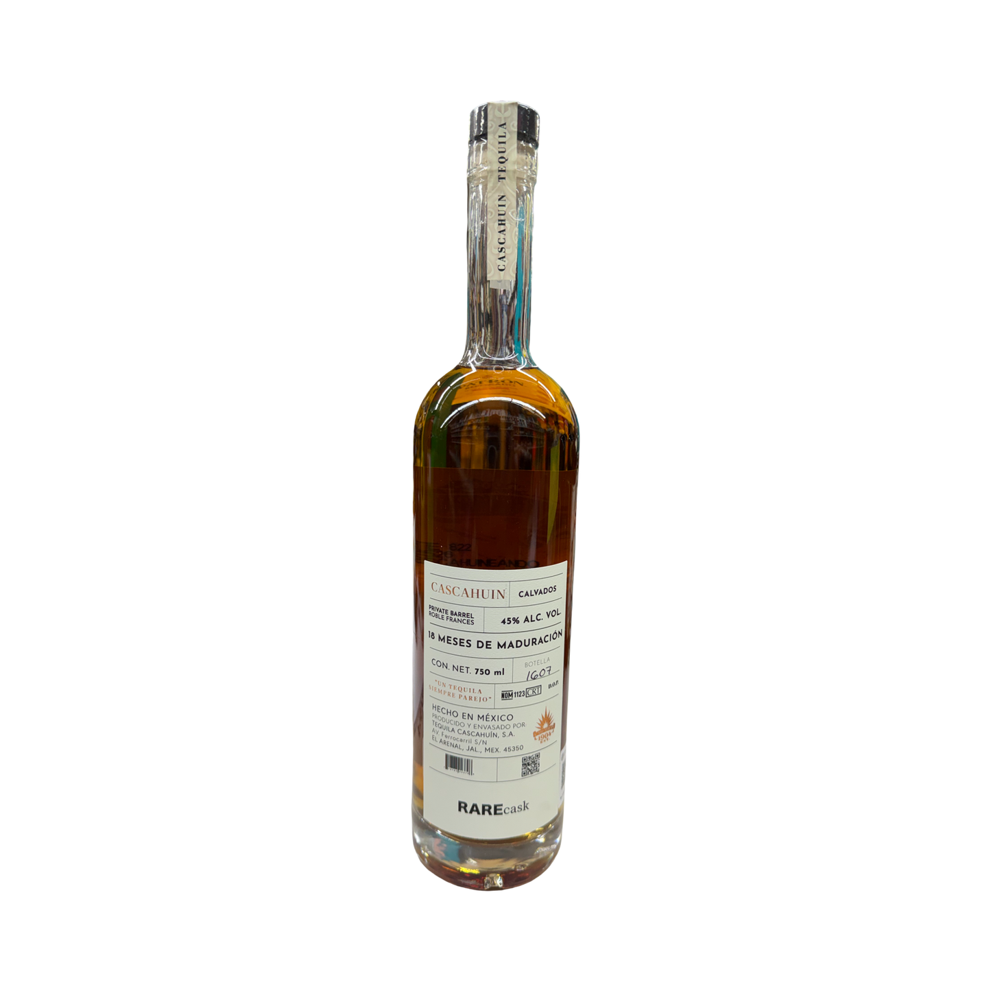 Cascahuín Rare Cask Private Barrel Añejo – Calvados Finish