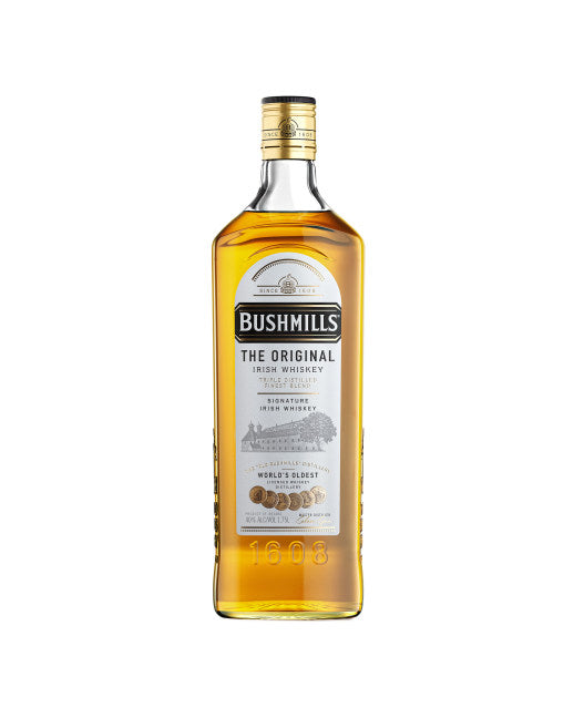 Bushmills Original Triple Distilled Smooth & Mellow Blended Irish Whiskey 1.75Lt