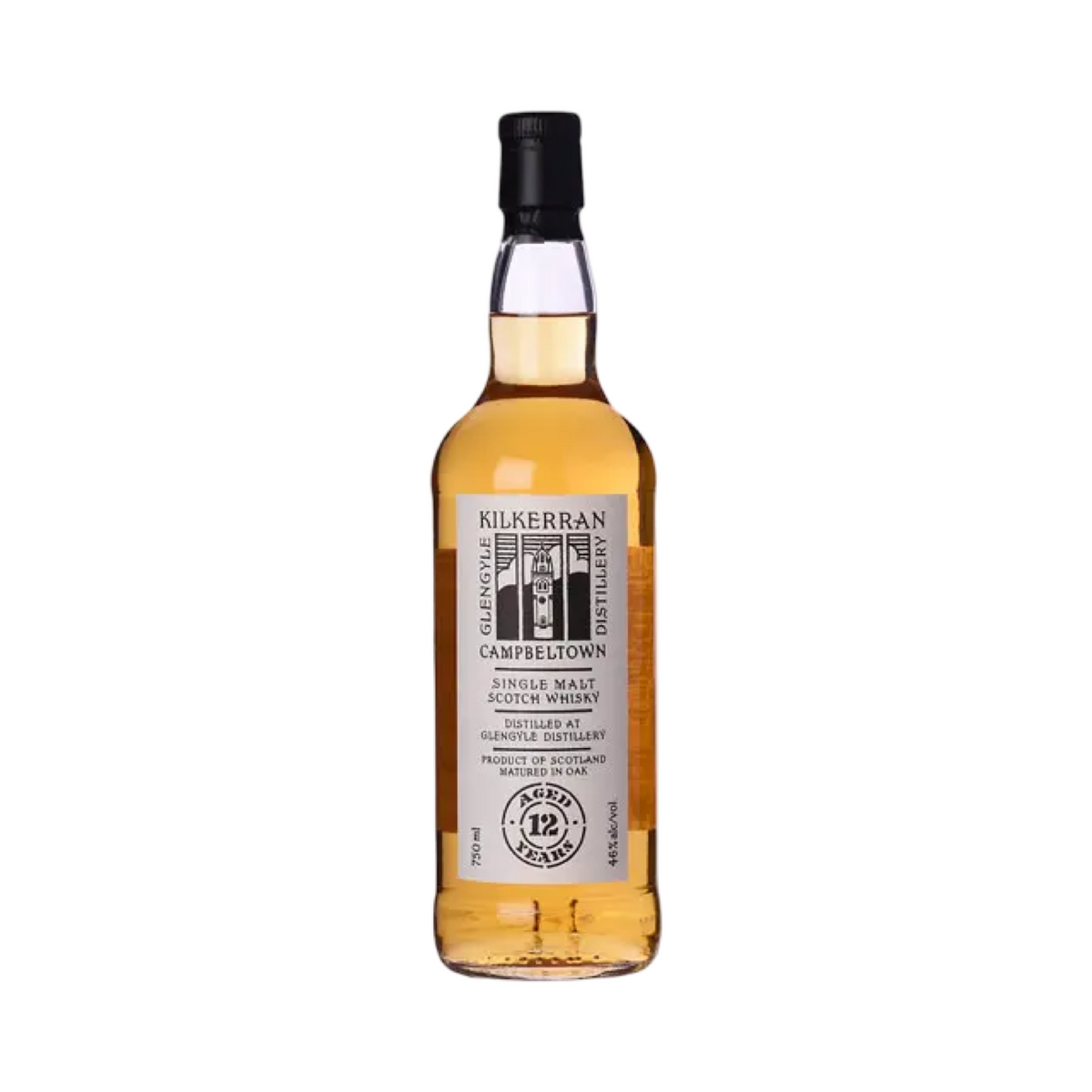 Glengyle Kilkerran 12 Year Old Single Malt Scotch Whisky 750ml