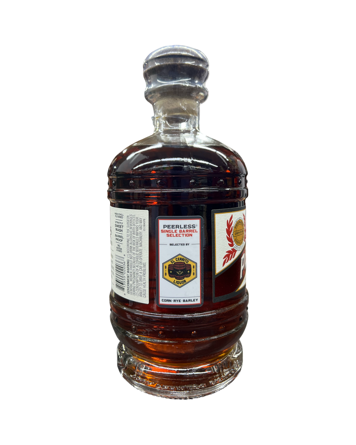 Peerless Distilling Single Barrel EL Cerrito Liquor Store Pick Bourbon Whiskey