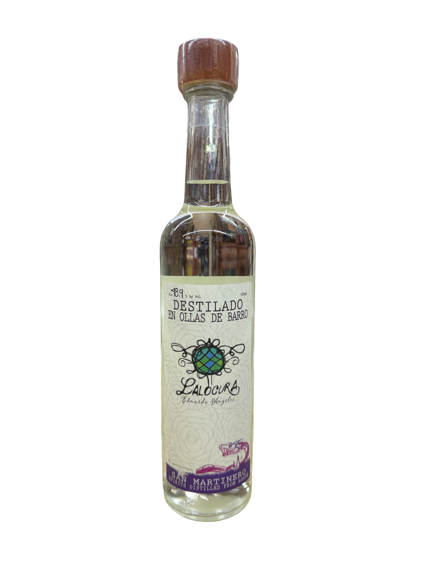 Lalocura San Martinero Mezcal 97.8pf 500ml