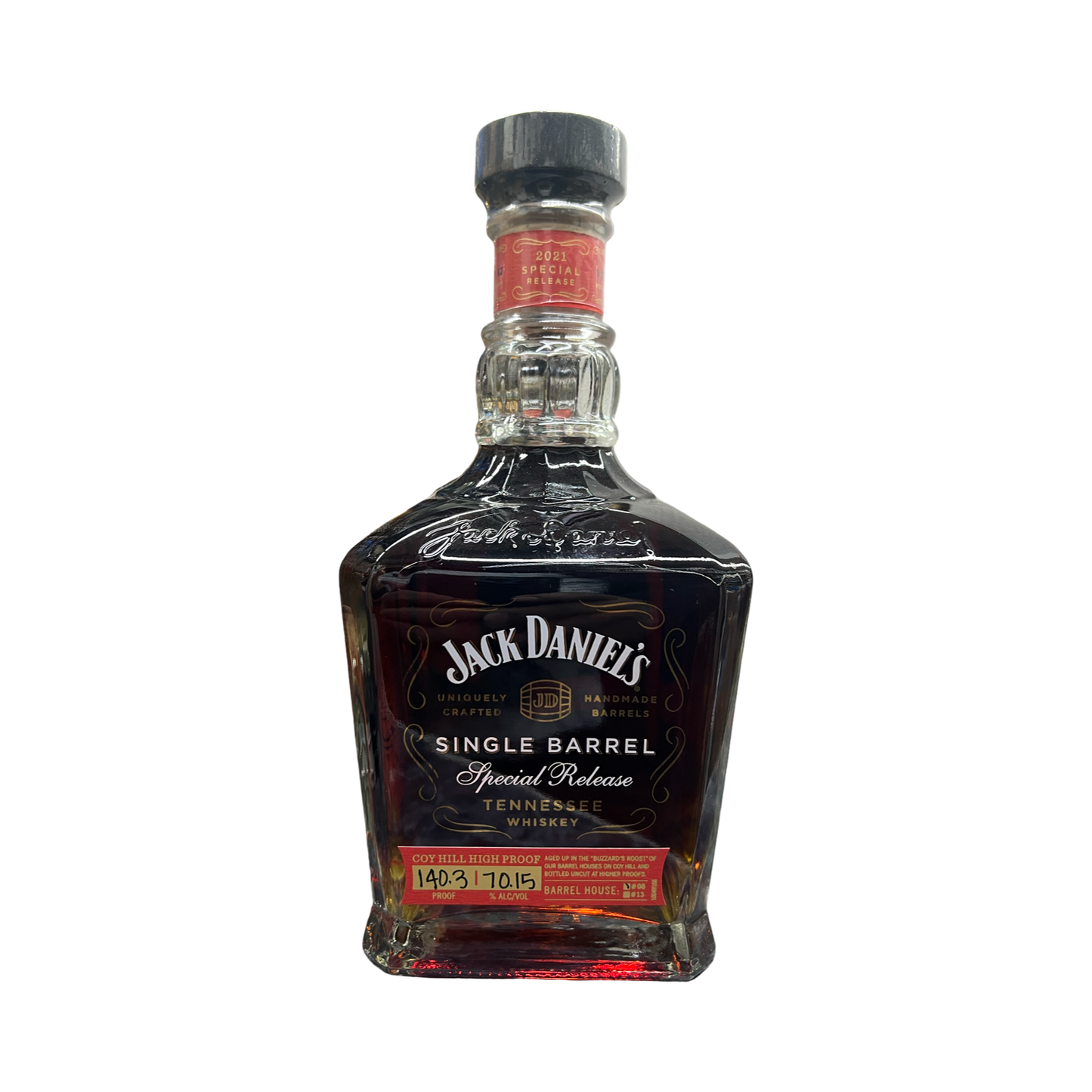 Jack Daniel's Single Barrel Special Release Coy Hill High 140.3 Proof Whiskey 750ml
