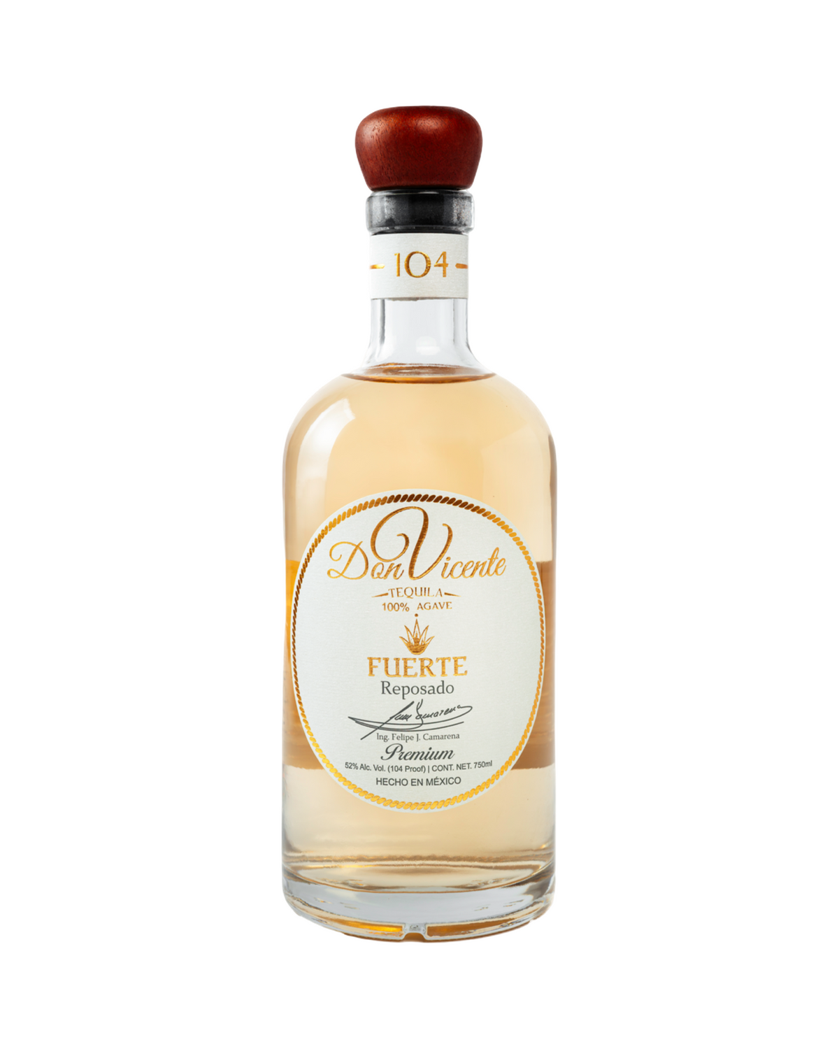 Don Vicente Fuerte Reposado Tequila