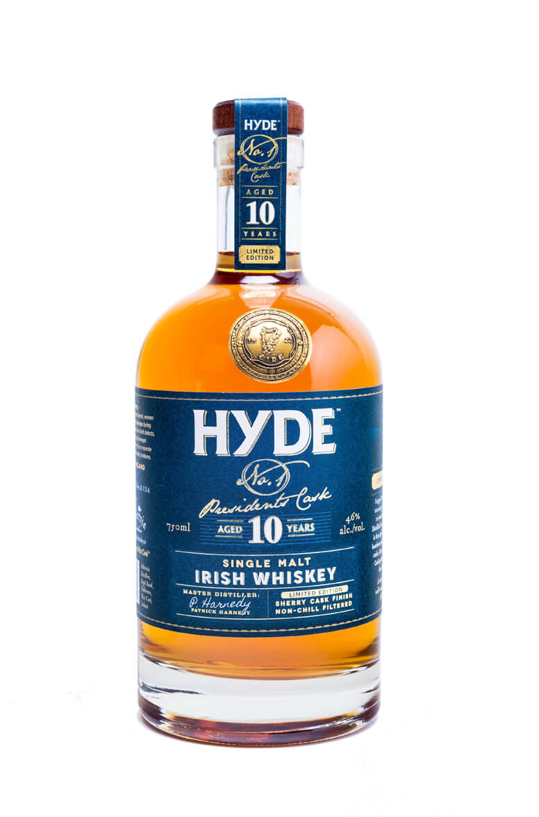 Hyde No. 1 Presidents Cask 10 Year Old Single Malt Irish Whiskey 750ml