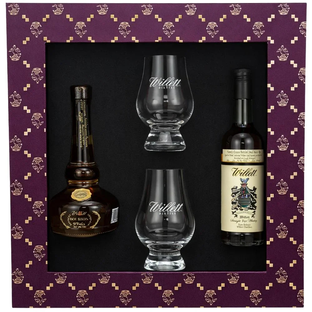 Willet Family Estate Gift Pack 50ml With 2 Willet Glencairn Glasses