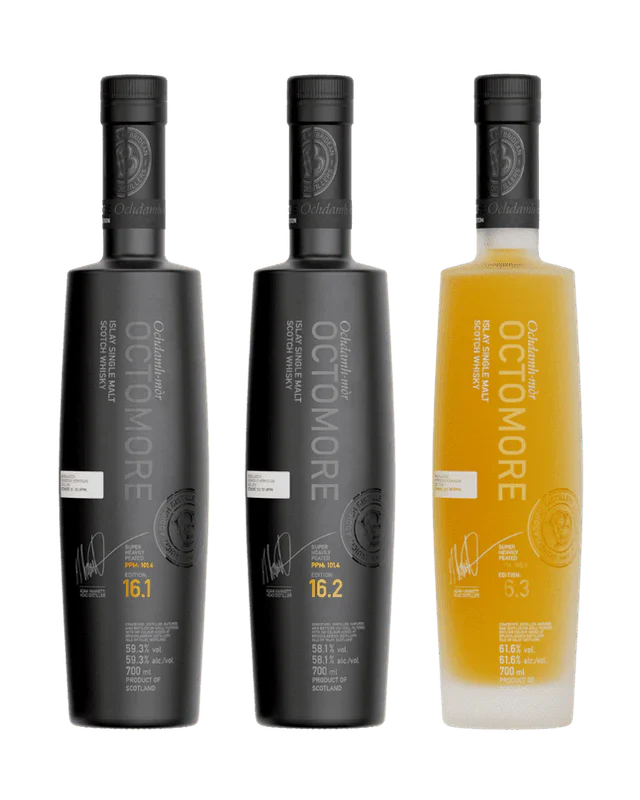 Bruichladdich Octomore 16 Series Bundle 3-Pack