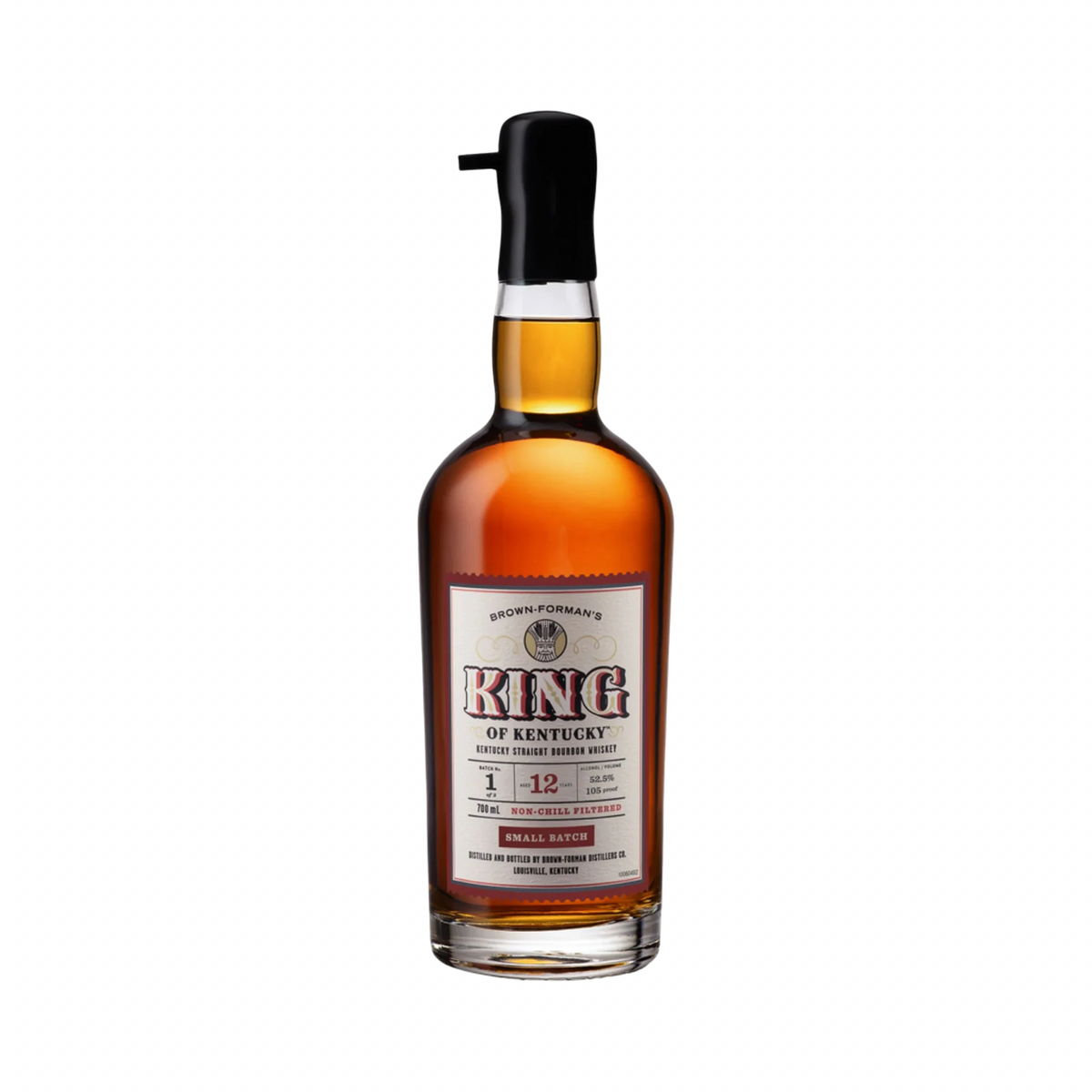 Brown Formans King of Kentucky 12 Year Old Batch 1 Kentucky Straight Bourbon Whiskey