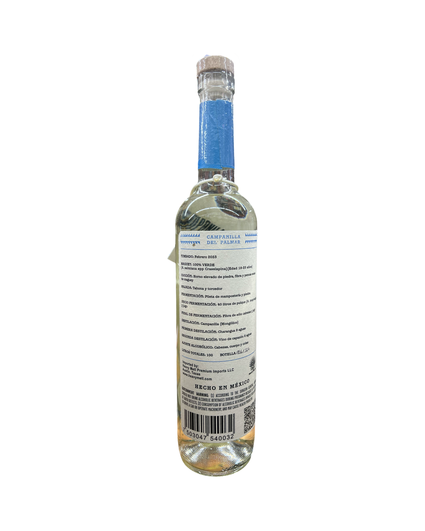 Campanilla Del Palmar Verde Maria de la Luz Martinez Mezcal