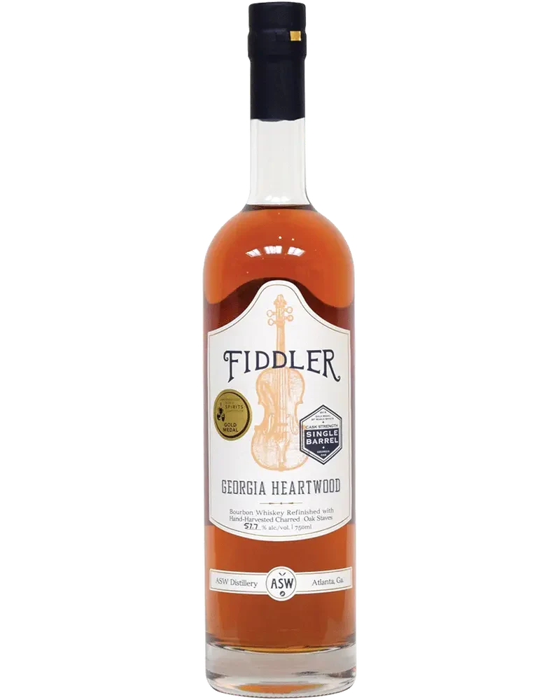 ASW Distillery Fiddler Georgia Heartwood Bourbon Whisky 750ml