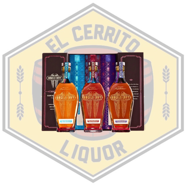 Angel's Envy Cellar Collection Set Kentucky Straight Bourbon Whiskey Bundle 3-Pack