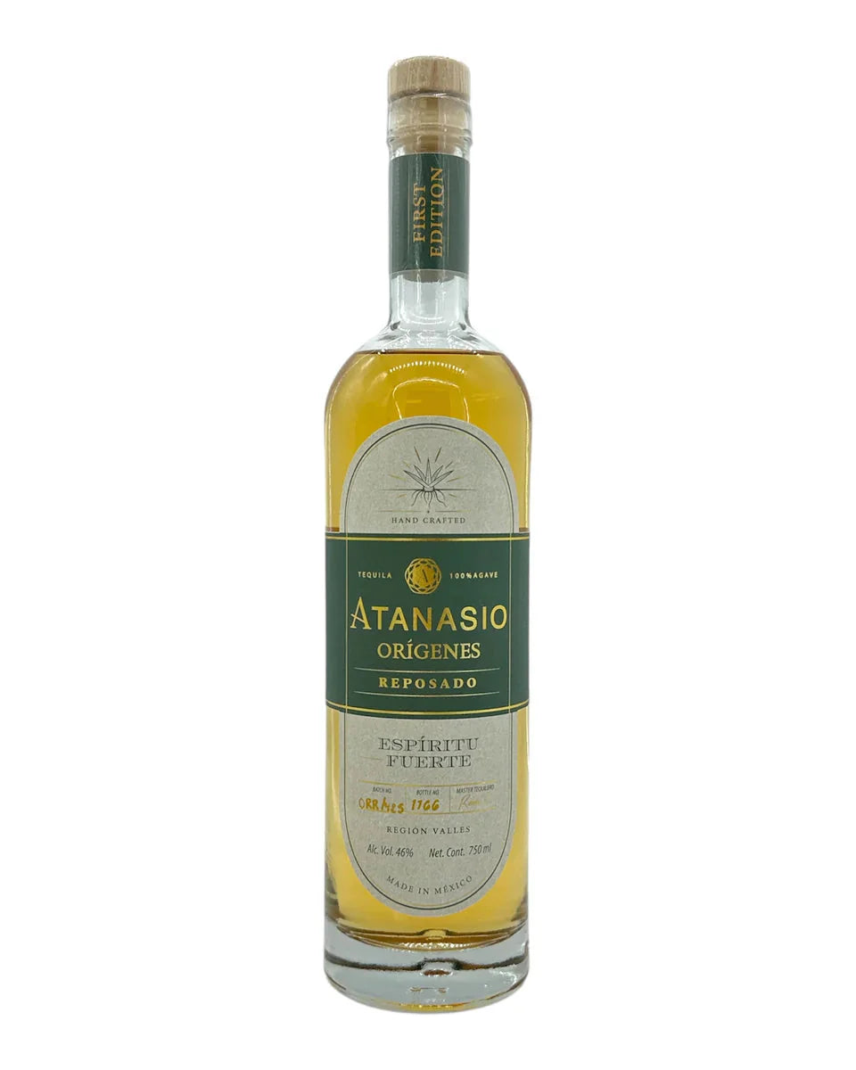 Atanasio Origenes Cask Strength Single Barrel Reposado Tequila 750ml