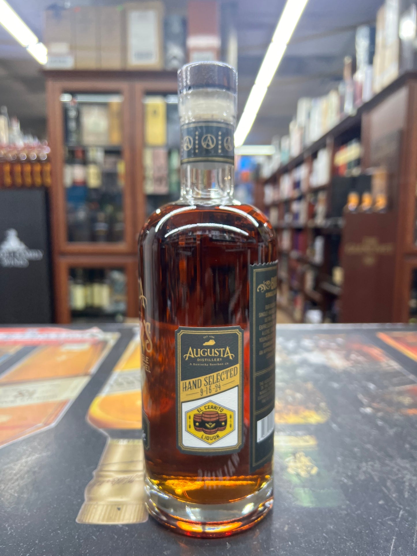 Augusta Distillery 10 Year Old Buckner's Unfiltered Cask Strength EL Cerrito Liquor Exclusive Single Barrel Kentucky Straight Bourbon Whiskey 750ml - Clearance Sale