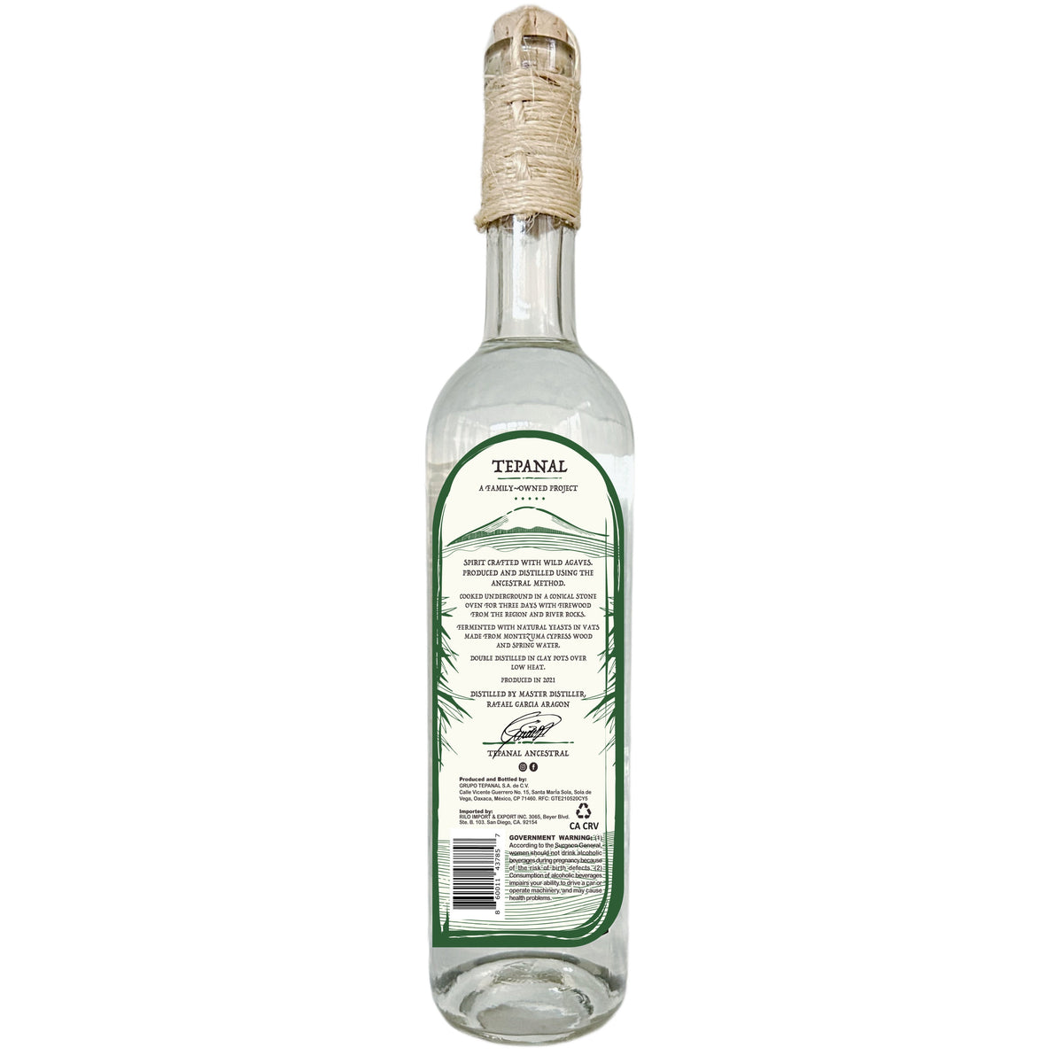 Tepanal Madurado Tobala Batch 3 : TO202103 Ancestral Agave Spirit 750ml